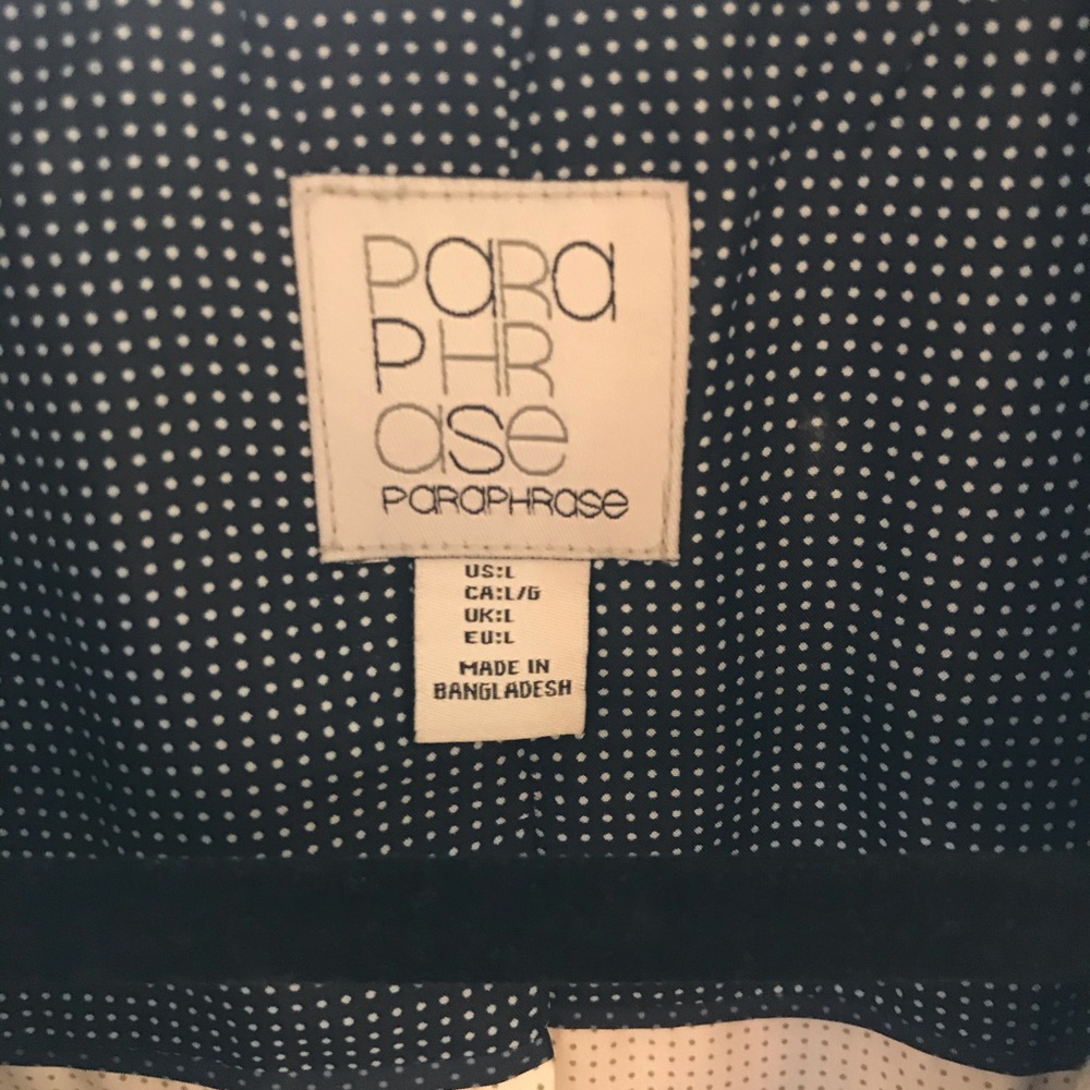 Paraphrase One-Button Blazer - Picture 2 of 7
